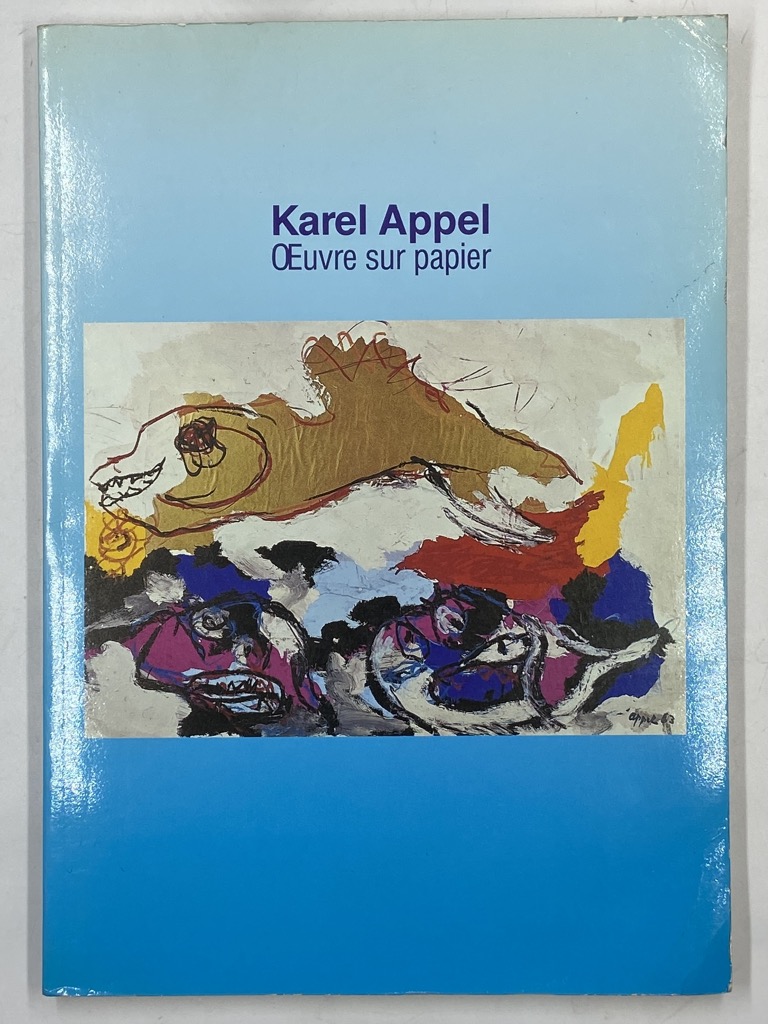 KAREL APPEL. Oeuvre sur papier.