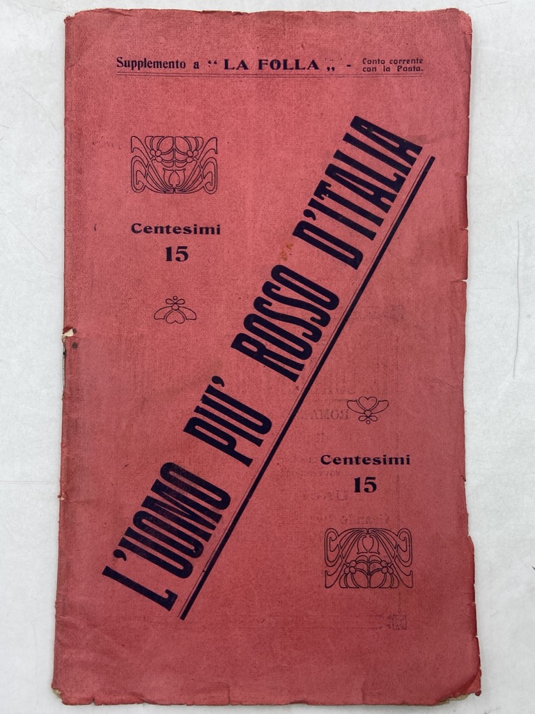 L’UOMO PIÙ ROSSO D’ITALIA.