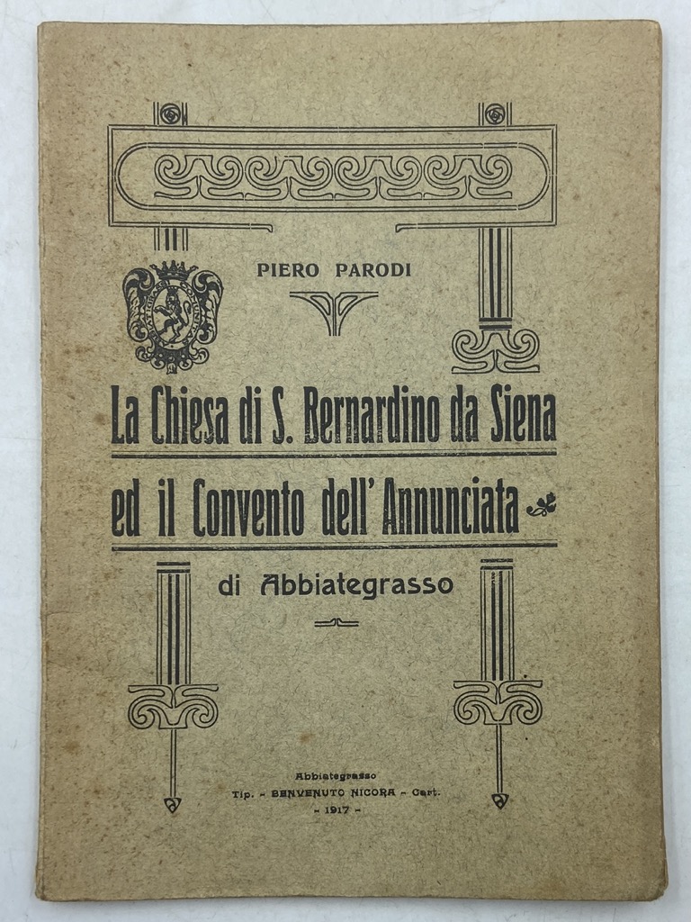 La Chiesa di S. Bernardino da Siena ed il Convento …