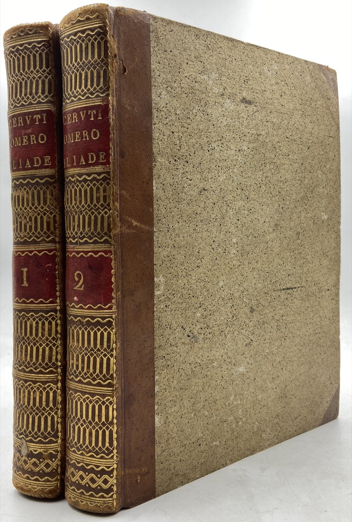 LA ILIADE DI OMERO RECATA DAL TESTO GRECO IN VERSI …