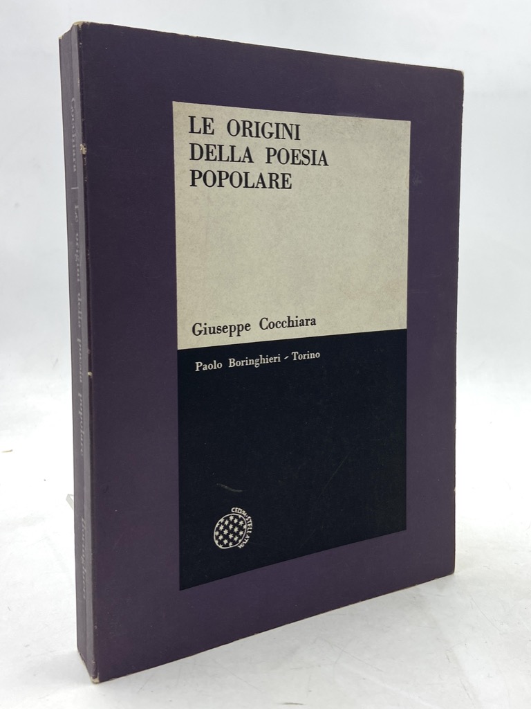 LE ORIGINI DELLA POESIA POPOLARE.