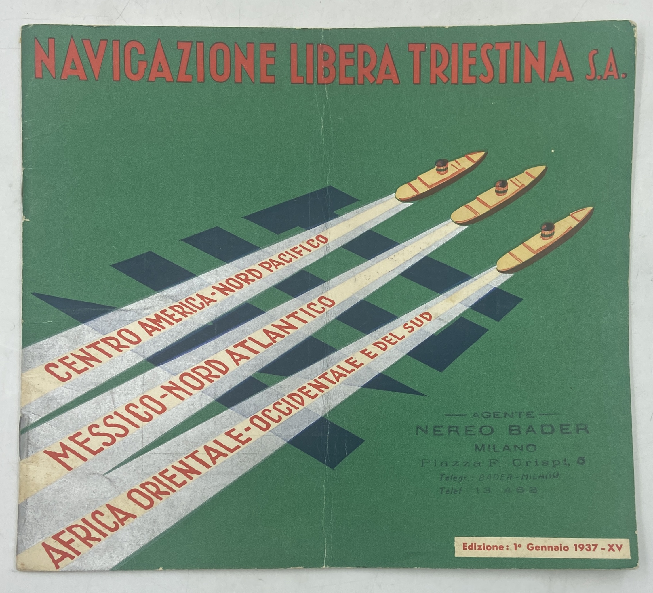 NAVIGAZIONE LIBERA TRIESTINA S.A. ITINERARI - PREZZI DI PASSAGGIO - …