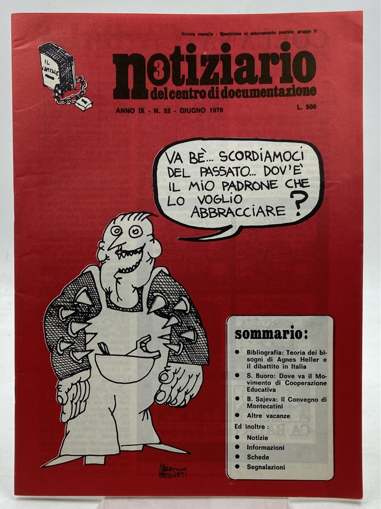 NOTIZIARIO DEL CENTRO DI DOCUMENTAZIONE 3 Anno IX N. 52 …