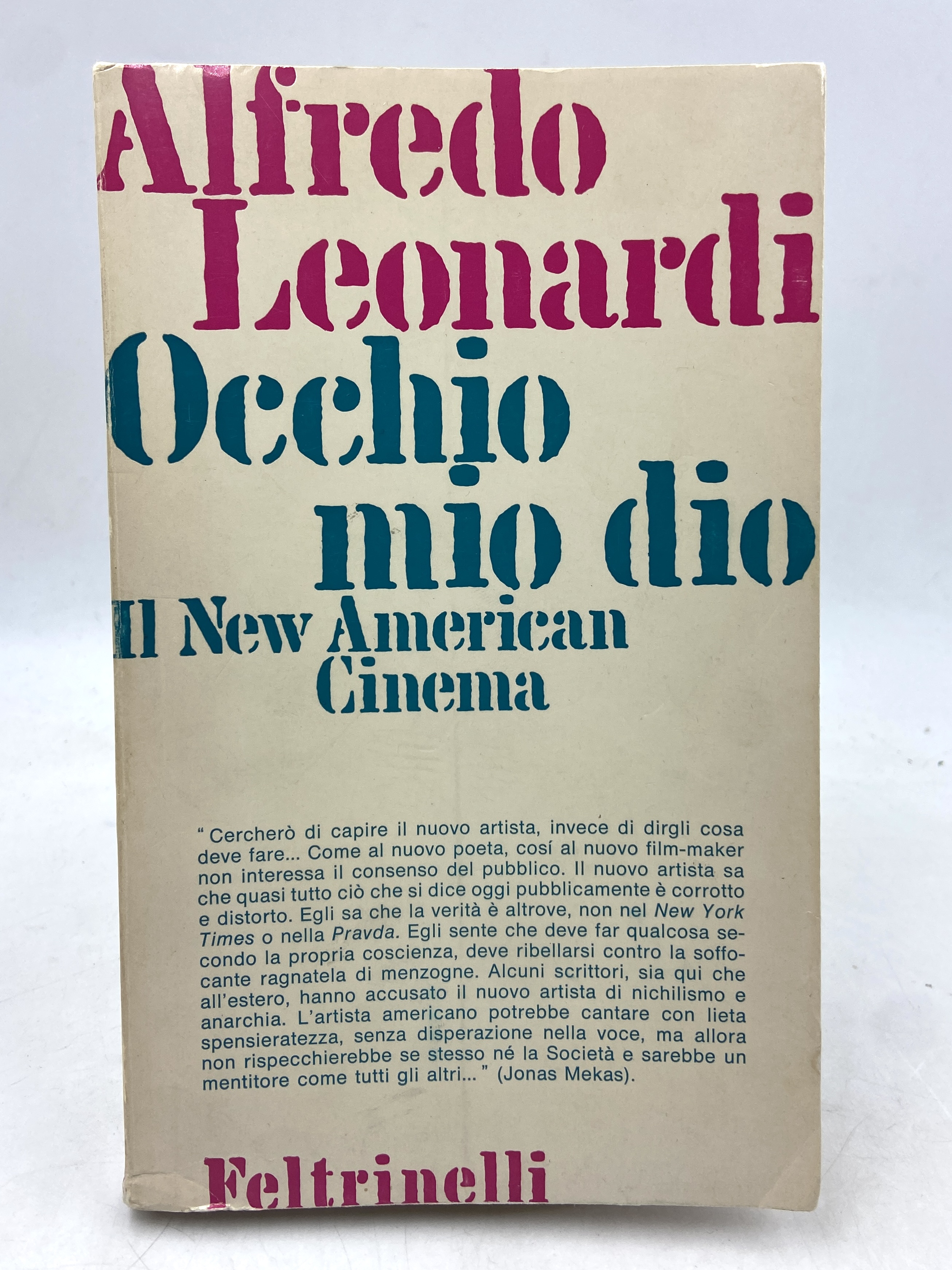 OCCHIO MIO DIO. Il New American Cinema.