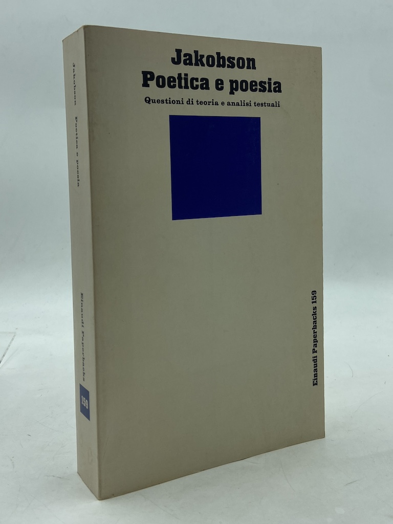 POETICA E POESIA. QUESTIONI DI TEORIA E ANALISI TESTUALI.