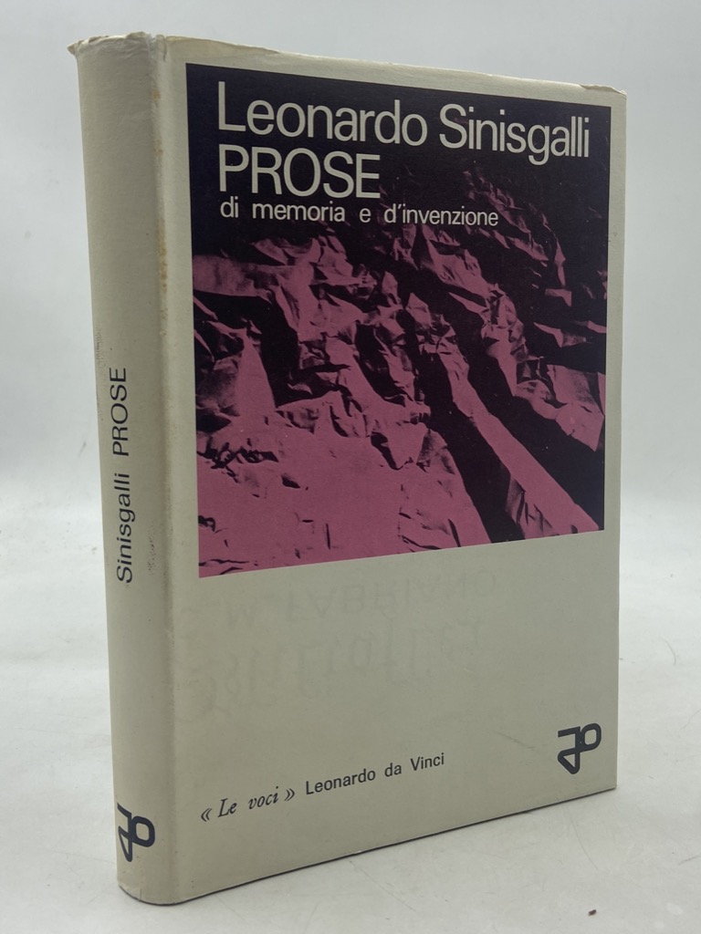 PROSE DI MEMORIA E D’INVENZIONE. (Fiori pari fiori dispari, Belliboschi).