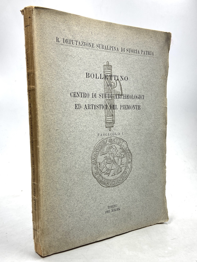 R. Deputazione Subalpina di Storia Patria. BOLLETTINO DEL CENTRO DI …