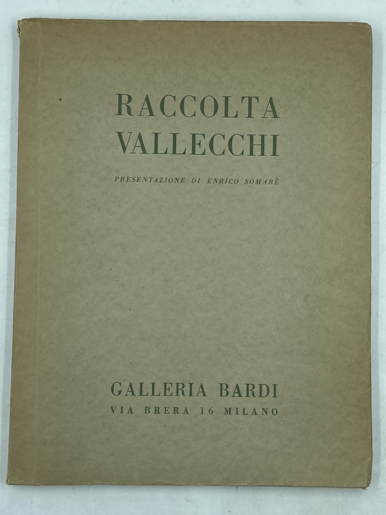 RACCOLTA VALLECCHI. VENDITA ALL’ASTA eseguita dalla GALLERIA VITELLI di Genova …