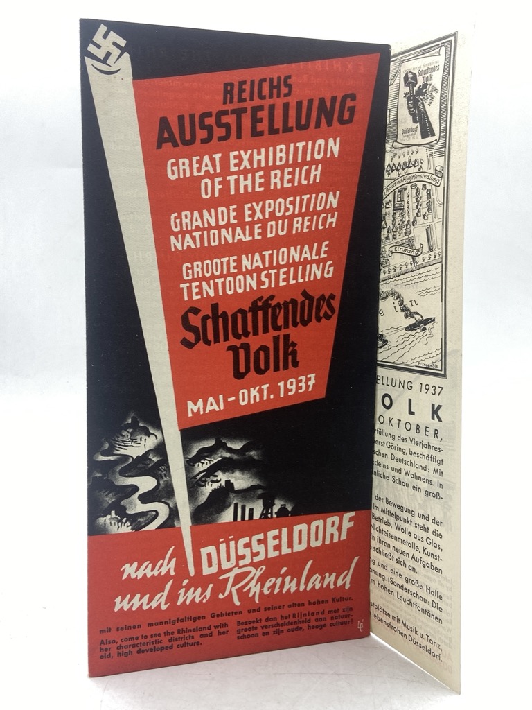 Reichsausstellung Schaffendes Volk Mai-Okt 1937. Great Exhibition of the Reich. …