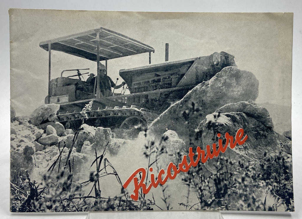 RICOSTRUIRE. Campagna unita per Israele 1950.