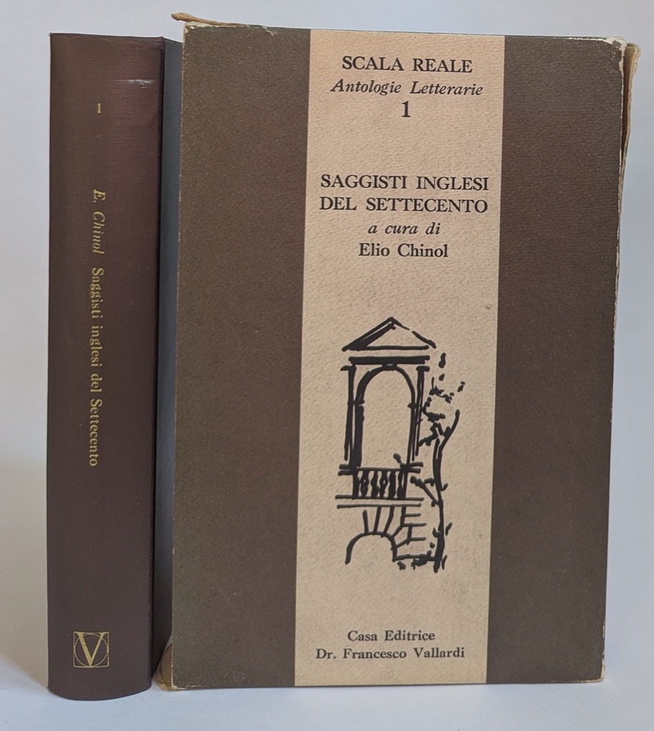 SAGGISTI INGLESI DEL SETTECENTO.