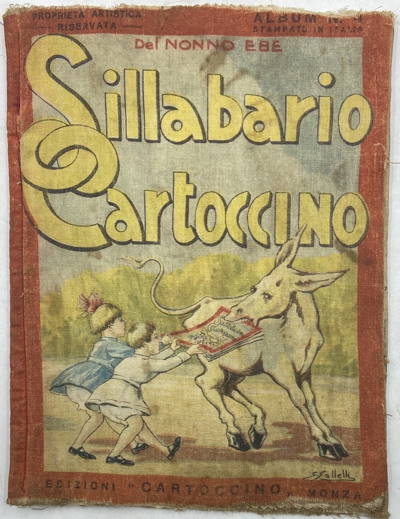 SILLABARIO CARTOCCINO DEL NONNO EBE.