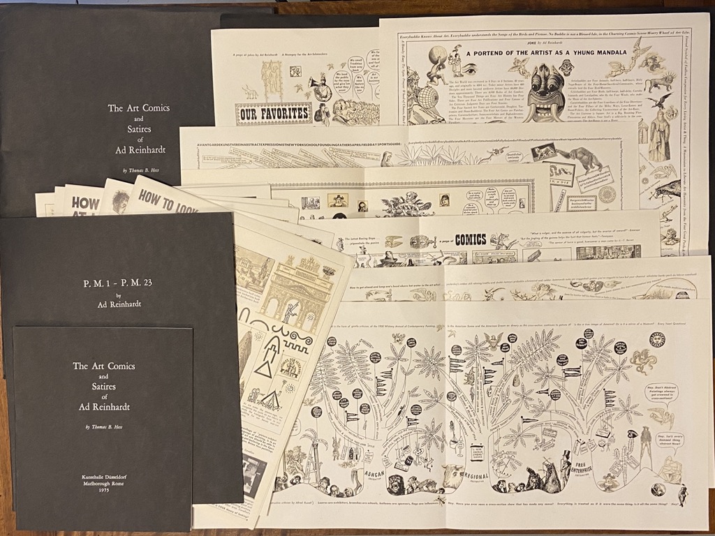 The Art Comics and Satires of Ad Reinhardt by Thomas …