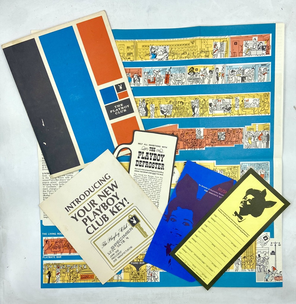 THE PLAYBOY CLUB [New York PlayBoy Club ephemera]