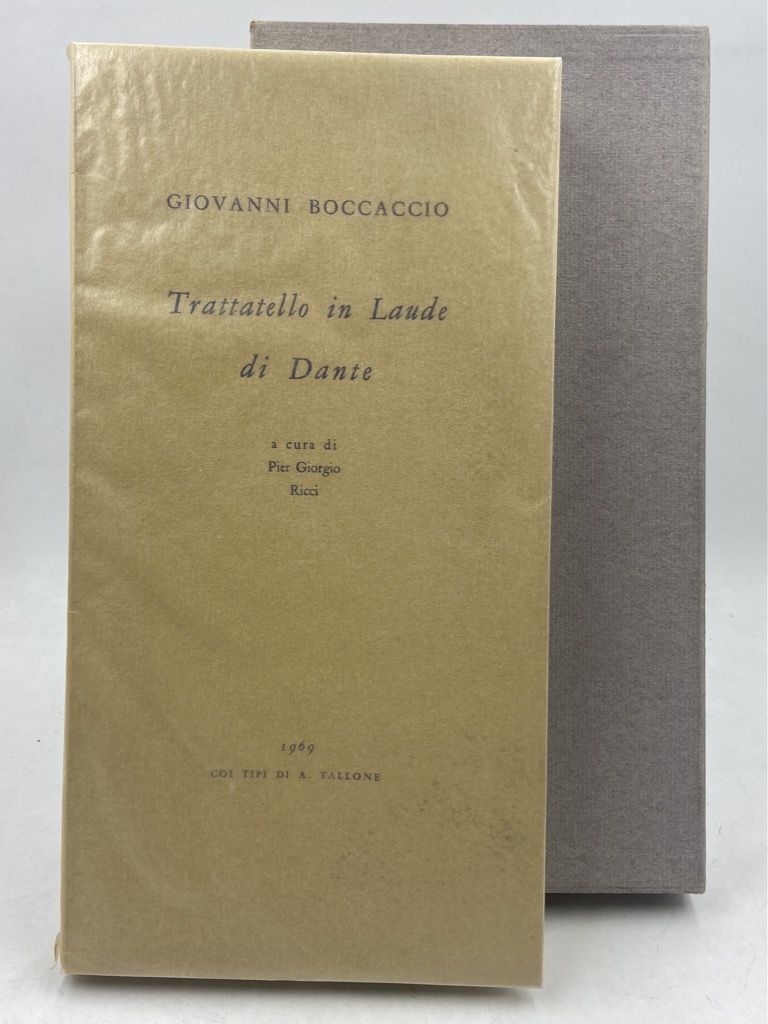 TRATTATELLO IN LAUDE DI DANTE.