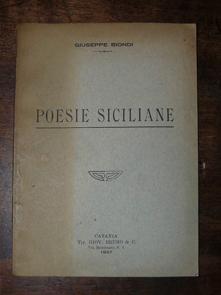 Poesie siciliane