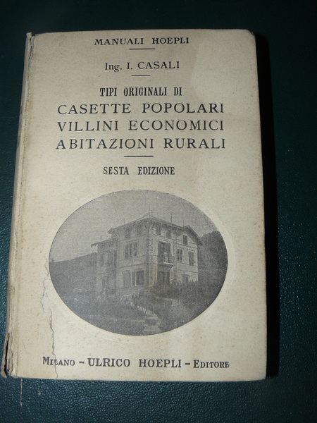 Tipi originali di Casette popolari villini economici abitazioni rurali. Sesta …