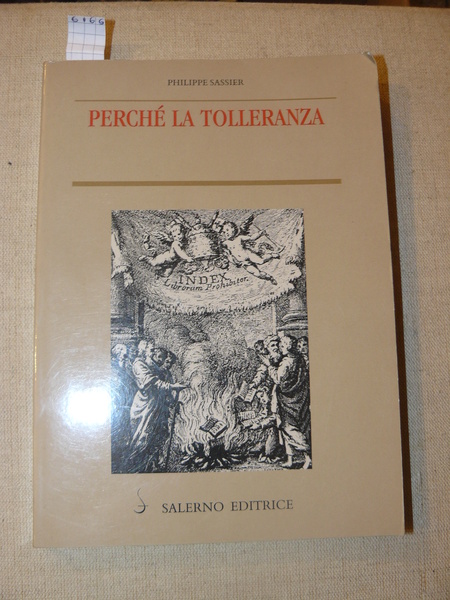 Perché la tolleranza. Traduzione di Carlo De Nonno