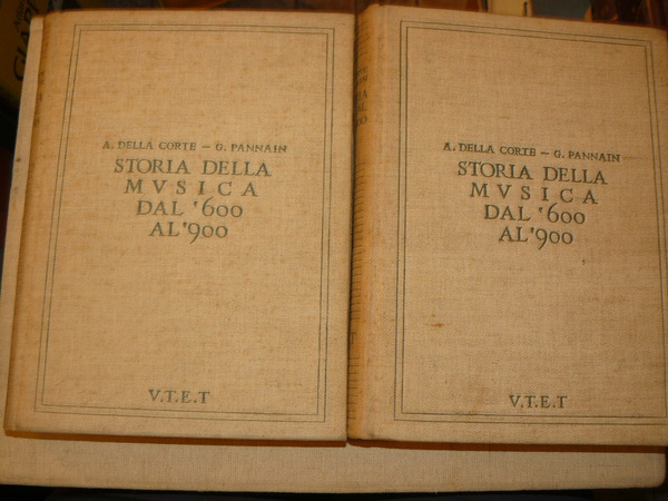 Storia della musica. vol. primo: il seicento e il settecento …