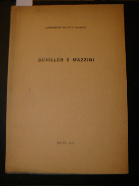 Schiller e Mazzini