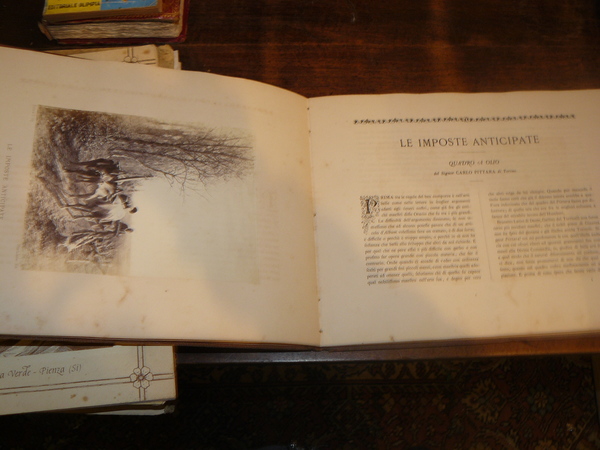 Album della pubblica esposizione del 1865 compilato da Luigi Rocca. …
