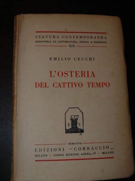 L'osteria del cattivo tempo