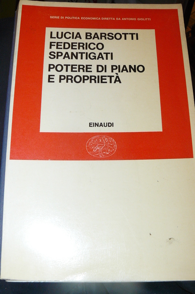 Potere di piano e proprietà.
