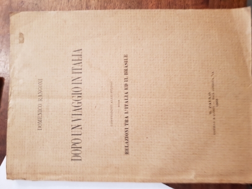 Dopo un viaggio in Italia. Contributo allo studio sulle relazioni …