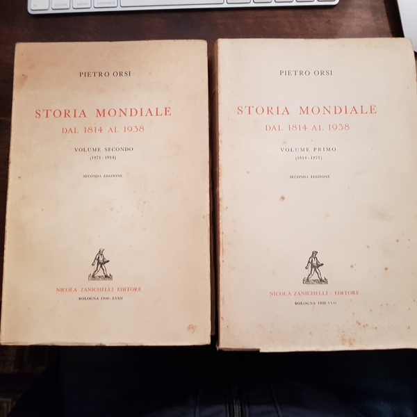 Storia mondiale dal 1814 al 1938. Seconda edizione