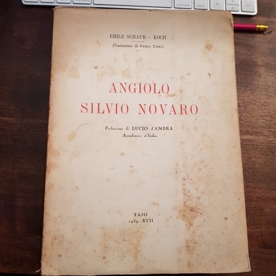 Angiolo Silvio Novaro. Prefazione di Lucio d'Ambra.