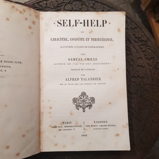Self-help ou caractère, conduite et persévérance, illustrée à l'aide de …