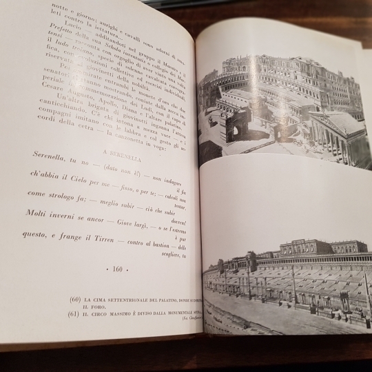 Roma e voi. L'urbe d'Augusto rievocata. Il carme secolare restituito …