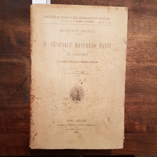 Il Generale Manfredo Fanti in Liguria e lo scioglimento della …