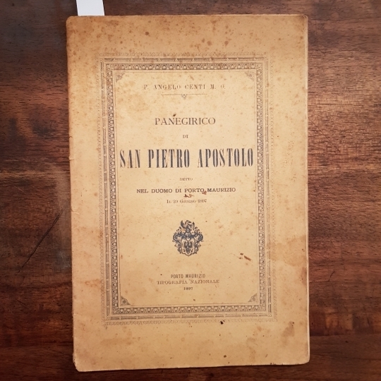 Panegirico di San Pietro Apostolo detto nel duomo di Porto …