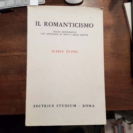 Il Romanticismo. Saggio monografico con antologia di testi e della …