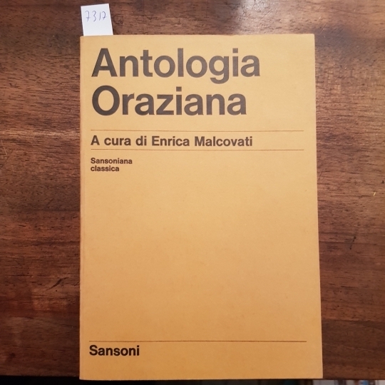 Antologia Oraziana.