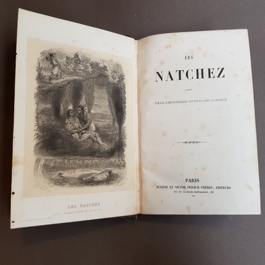 Les natchez. Suivis de la description du pays des natchez.