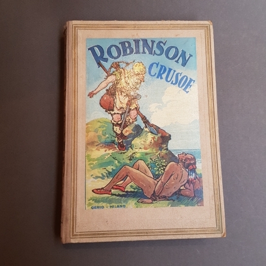 Robinson Crusoéè. Riduzione di Lilly Ferrari-Accame. Con numerose illustrazioni.