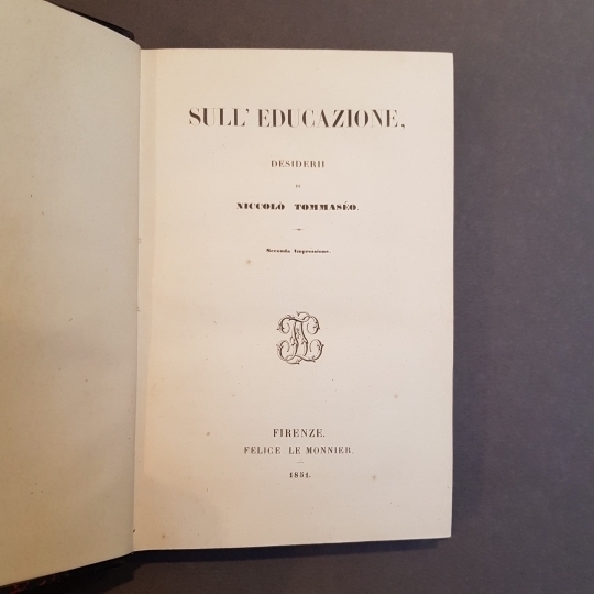 Sull'educazione, desiderii