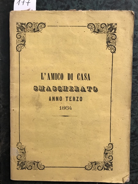 L'amico di casa smascherato Anno terzo 1864
