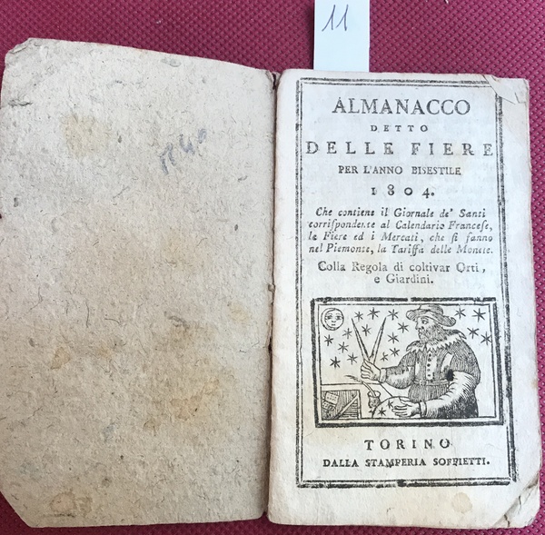 Almanacco detto delle fiere per l'anno bisestile 1804 che contiene …
