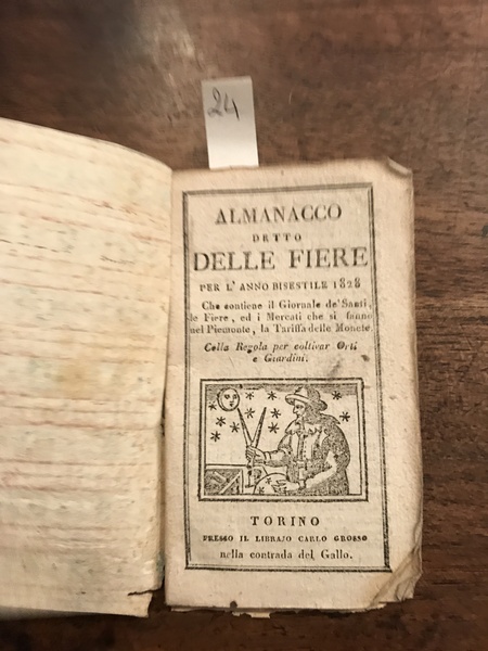 Almanacco detto delle fiere per l'anno bisestile 1828 che contiene …