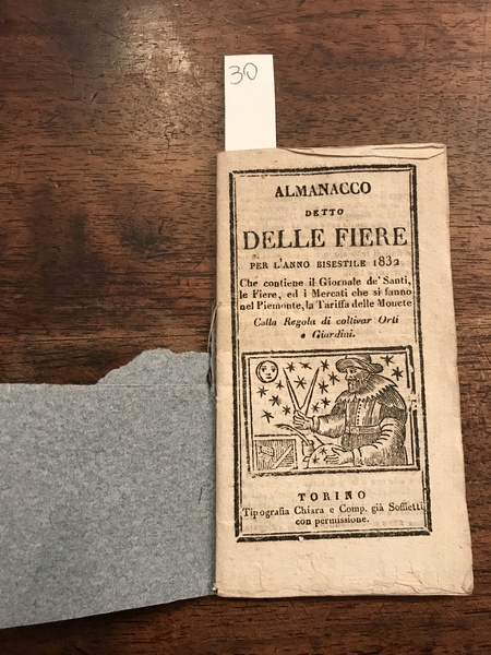 Almanacco detto delle fiere per l'anno bisestile 1832 che contiene …