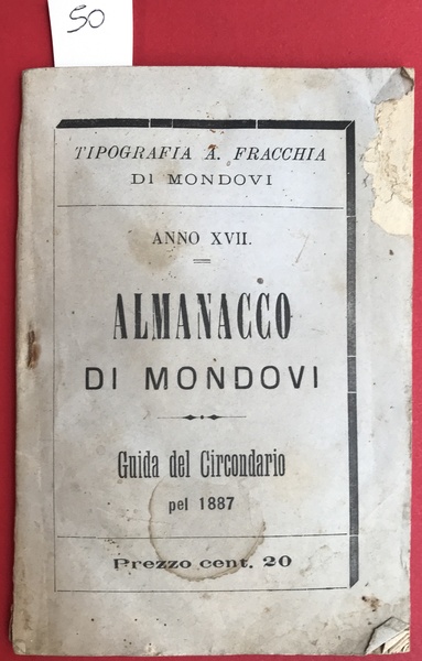 Almanacco di Mondovì. guida del circondario pel 1887