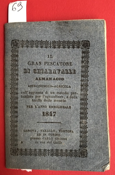 Il gran pescatore di Chiaravalle Almanacco astronomico - agricola per …