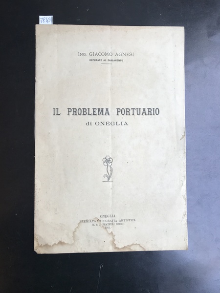 Il problema portuario di Oneglia