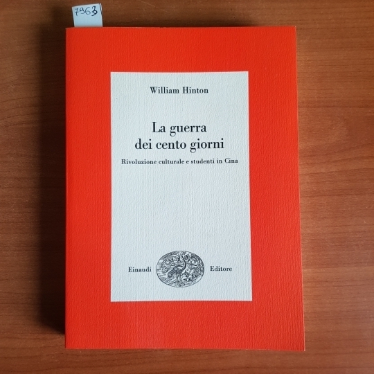 La guerra dei cento giorni. Rivoluzione culturale e studenti in …