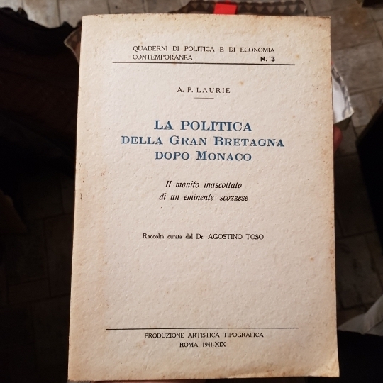 La politica della Gran Bretagna dopo Monaco. Il monito inascoltato …