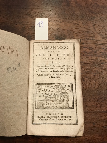 Almanacco detto delle fiere per l'anno bisestile 1808 che contiene …