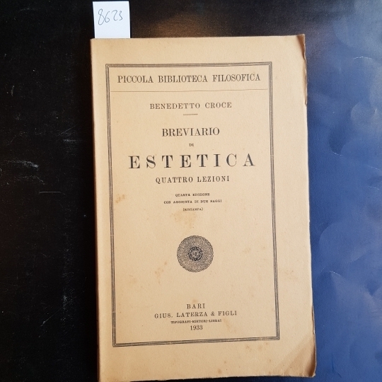 Breviario di estetica. Quattro lezioni. Quarta edizione